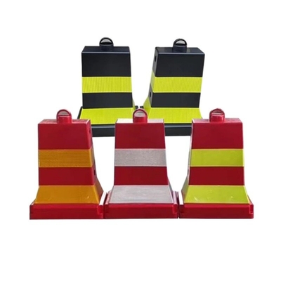 Plastic Waring Traffic Barricade Water Filed Safety Barrier 320mm