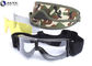 Bulletproof Military Safety Glasses Anti Fog Colorful Easy Cleaning Fashion Design