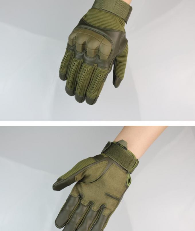 de Vinger van de het schermaanraking de Beschermende Schokbestendige Volledige Openlucht het Cirkelen Handschoenen van de Sporten Militaire Tactische Motorfiets