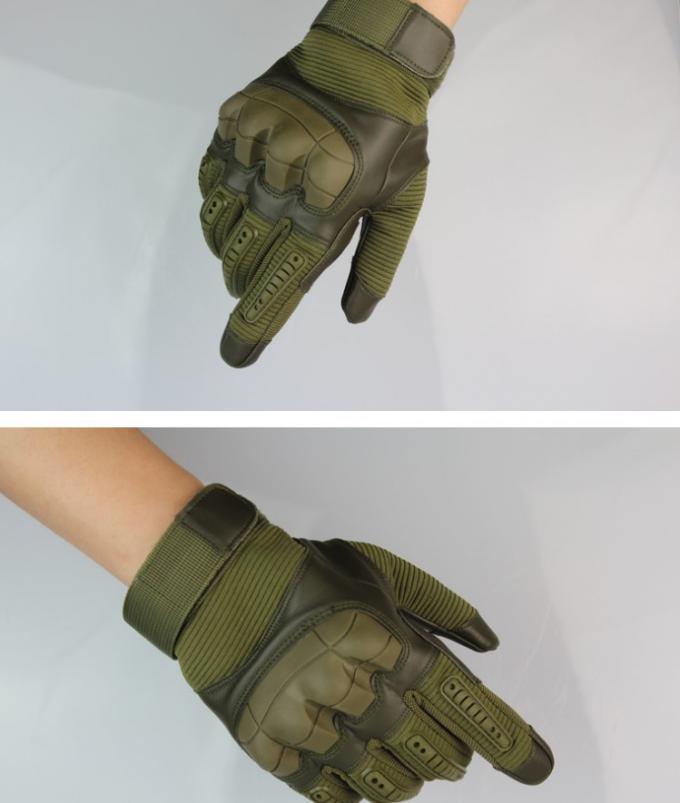 de Vinger van de het schermaanraking de Beschermende Schokbestendige Volledige Openlucht het Cirkelen Handschoenen van de Sporten Militaire Tactische Motorfiets