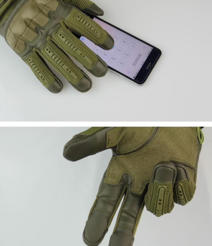 de Vinger van de het schermaanraking de Beschermende Schokbestendige Volledige Openlucht het Cirkelen Handschoenen van de Sporten Militaire Tactische Motorfiets