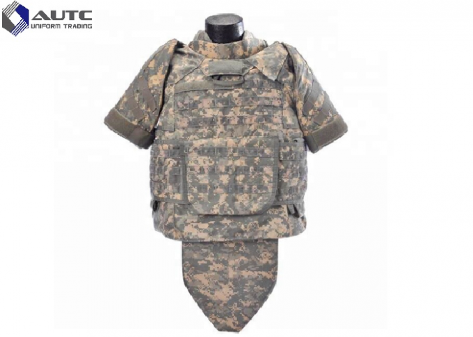 Laag de Politie Tactisch Vest van de Profielcamouflage met Riemen van de Holsterud de Stof Aangepaste Taille