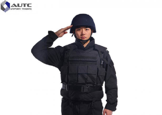 Aramidpe de Tactische Multi Functionele Drijvende NIJ IIIA 9mm Zwarte van het Lichaamspantser