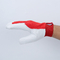 Red Sheepskin Argon-Arc Welding Work Safety Protection Wear Resistant Pierce Resistant Garden Protective Gloves