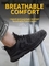 Cheap price labor steel toe cap boots protective male anti-smash casual safety shoes for men work