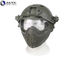 TPU PC Lens High Cut Ballistic Helmet Accessories With Face Shield