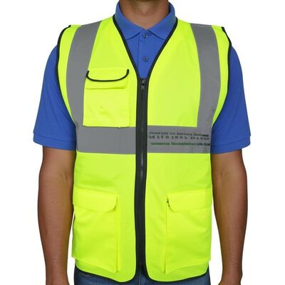 Veiligheidsbekleding PPE Veiligheidsbekleding Klasse 1 Klasse 2 Klasse 3 Beschermingsniveau in S M L XL XXL Ontworpen voor werknemers in het vervoer